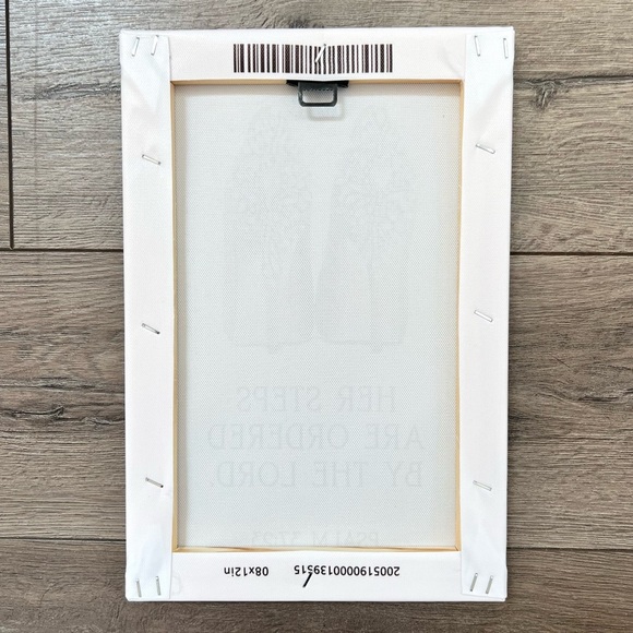 Bible Verse Pink Women’s Heels Canvas Framed Feminine Christian Artwork - Picture 5 of 8